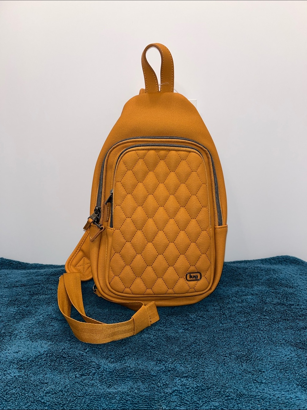 LUG - Scurry Matte Luxe VL Sling Bag in Cappuccino - 🦄 Hard To Find Color - BNWT